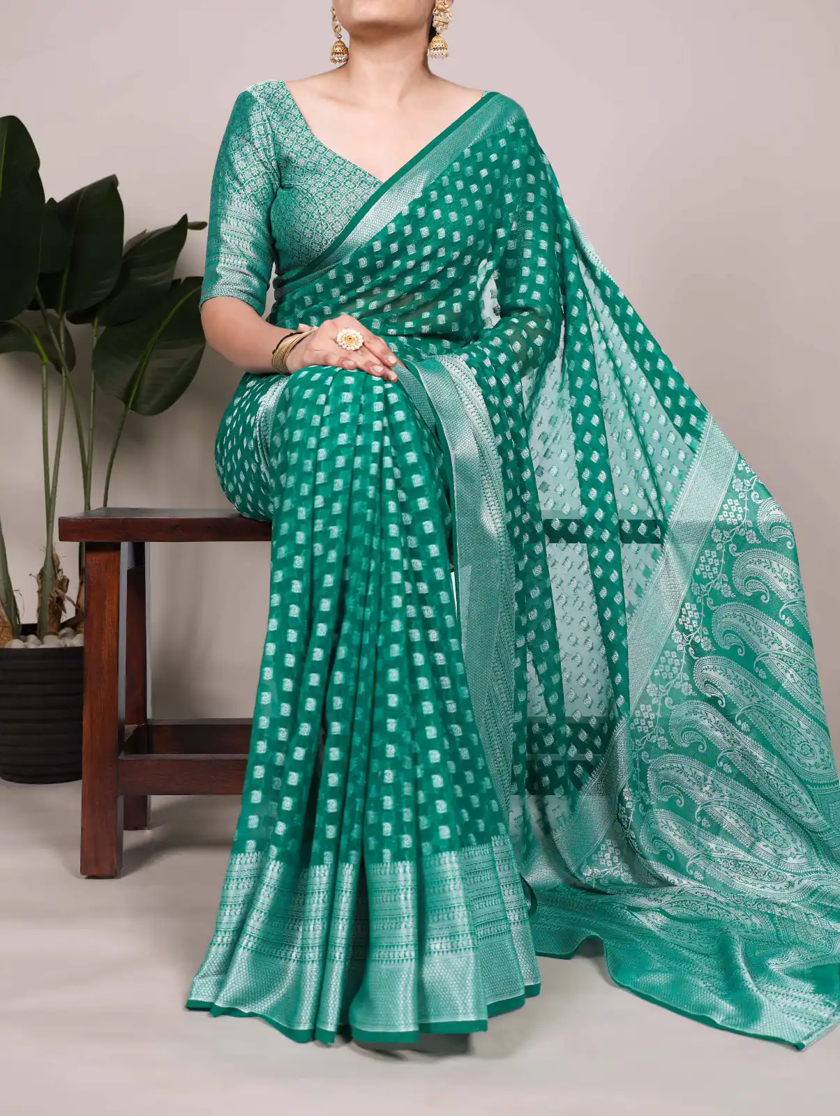 YNF 7901 Firozi Color Nylon Georgette Zari Weaving Work Saree Casual, Wedding, Festive, Events . Expected Delivery 4-6 Working Days @1599/- only | Designer Sarees, Embroidered Sarees, Sarees, Bollywood Sarees, Creative Sarees, Ethnic Saree, Modern Digital sarees, Party Wear Sarees