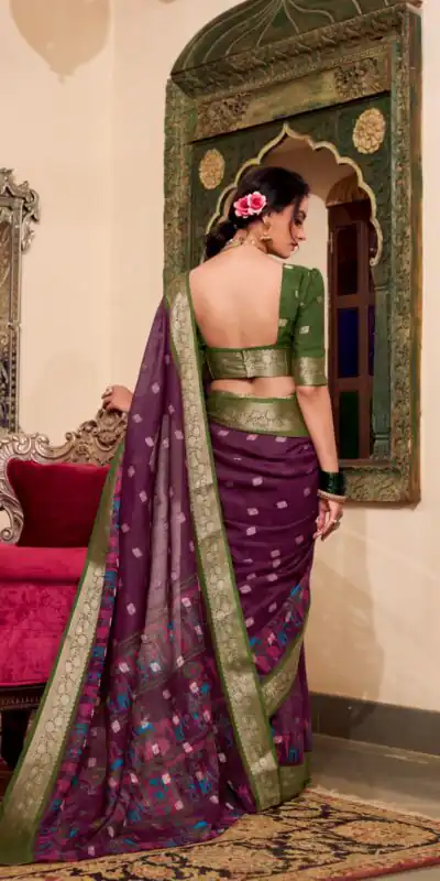 YNF 7031 Wine Color Poly Cotton Kalamkari Print Saree Casual, Wedding, Festive, Events . Expected Delivery 4-6 Working Days @1699/- only | Designer Sarees, Embroidered Sarees, Sarees, Bollywood Sarees, Creative Sarees, Ethnic Saree, Modern Digital sarees, Party Wear Sarees