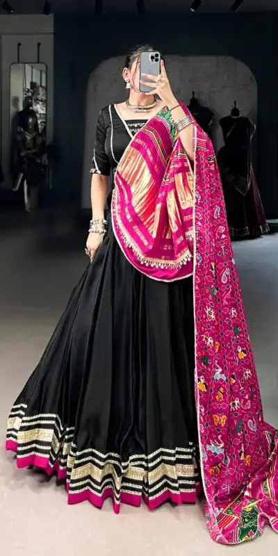 LNB 1657 Black Color Silk Georgette Original Mirror Lace Touch Up Lehenga Choli Wedding, Party, Festive, Events Etc. Delivery 4-6 Working Days Rs 4299 | Lehenga, Bollywood Lehenga, Creative Lehenga, Designer Lehenga, Embroidered Lehenga, Party Wear Lehenga