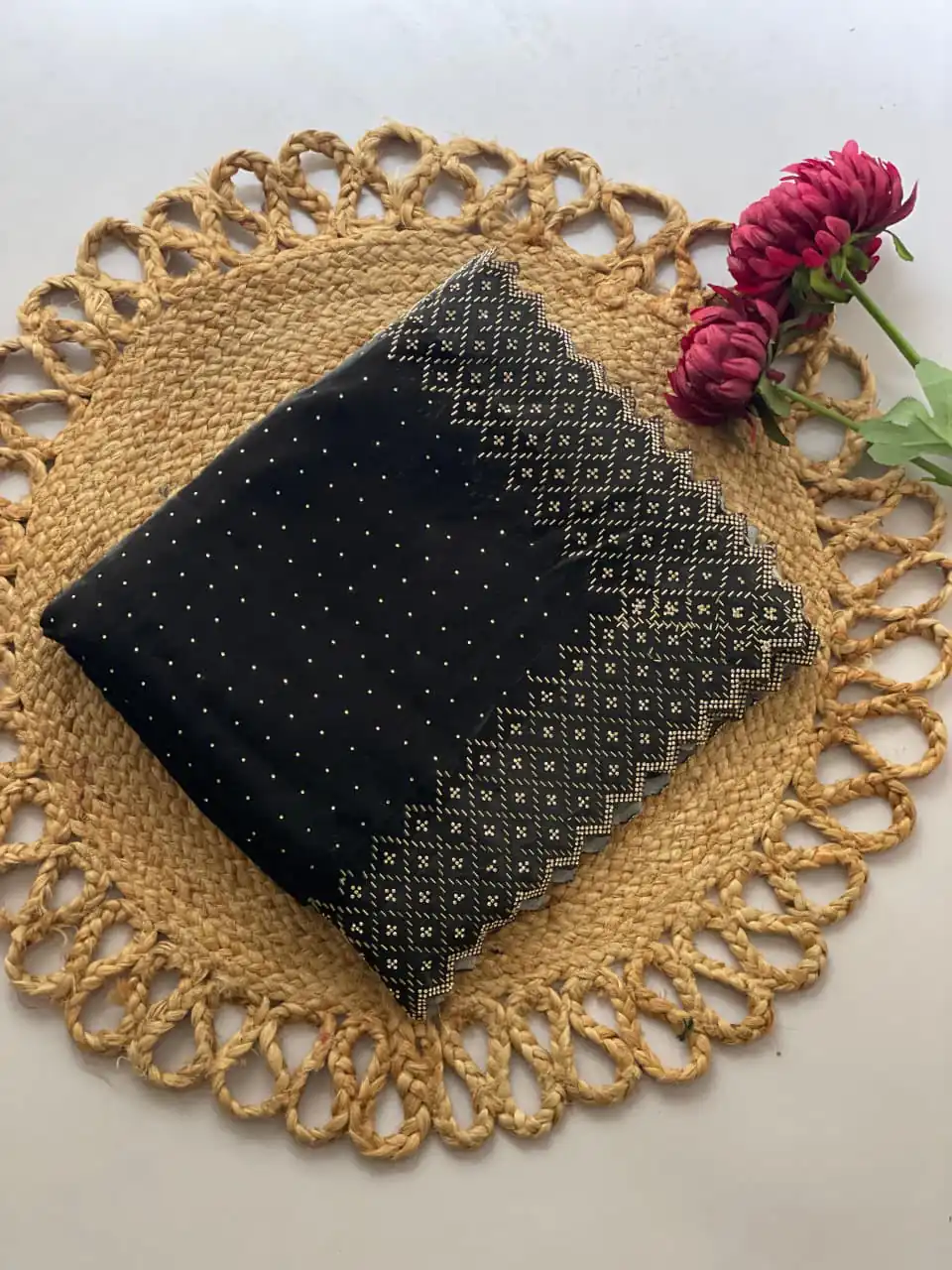 DF 3467 Black Color Jimmy Choo Full Zarkhan Diamond Work Saree Casual, Wedding, Festive, Events . Expected Delivery  4-6 Working Days @2099/- only                                                                                | Designer Sarees, Embroidered Sarees, Sarees, Bollywood Sarees, Creative Sarees, Ethnic Saree, Modern Digital sarees, Party Wear Sarees