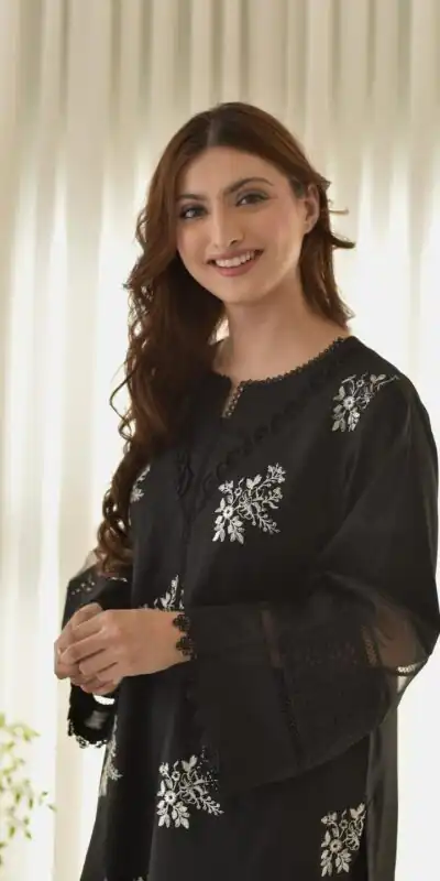 LG 1951 Black Color Roman Silk Embroidery Work On Front Side Salwar Suit Casual, Wedding, Festive, Events . Expected Delivery  4-6 Working Days @1999/- only      | Casual Suits, Jump Suits, Salwar suit, Creative suits, Designer Suits, Palazzo Suits, Party Wear Suits, Patiala Suits, Straight Suits