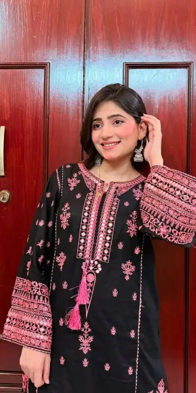 LG 1993 Black Color Roman Silk Embroidery Work Mirror Work Salwar Suit Casual, Wedding, Festive, Events . Expected Delivery  4-6 Working Days @2099/- only      | Casual Suits, Jump Suits, Salwar suit, Creative suits, Designer Suits, Palazzo Suits, Party Wear Suits, Patiala Suits, Straight Suits