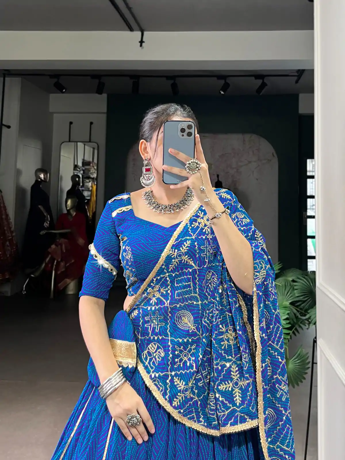 LNB 1701 Blue Color Georgette Bandhej Print And Embossed Lace Lehenga Choli Wedding, Party, Festive, Events Etc. Delivery 4-6 Working Days Rs 3999 | Lehenga, Bollywood Lehenga, Creative Lehenga, Designer Lehenga, Embroidered Lehenga, Party Wear Lehenga