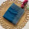 DF 3467 Blue Color Jimmy Choo Full Zarkhan Diamond Work Saree Casual, Wedding, Festive, Events . Expected Delivery  4-6 Working Days @2099/- only                                                                                | Designer Sarees, Embroidered Sarees, Sarees, Bollywood Sarees, Creative Sarees, Ethnic Saree, Modern Digital sarees, Party Wear Sarees