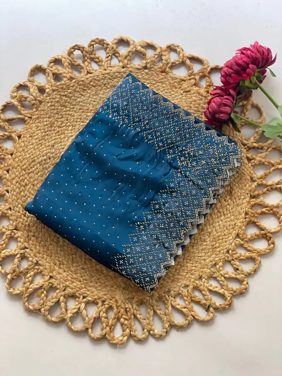 DF 3467 Blue Color Jimmy Choo Full Zarkhan Diamond Work Saree Casual, Wedding, Festive, Events . Expected Delivery  4-6 Working Days @2099/- only                                                                                | Designer Sarees, Embroidered Sarees, Sarees, Bollywood Sarees, Creative Sarees, Ethnic Saree, Modern Digital sarees, Party Wear Sarees