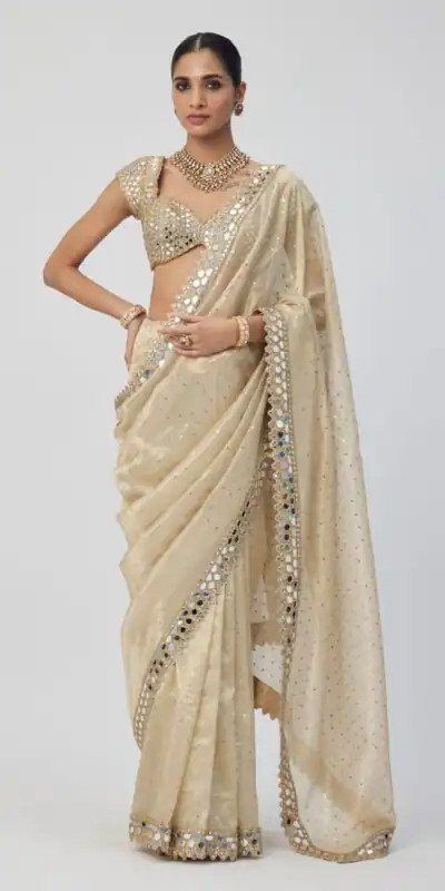 DF 3416 Grey Color Organza 5 Mm Sequins Work Saree Casual, Wedding, Festive, Events . Expected Delivery  4-6 Working Days @1949/- only                                                                                | Designer Sarees, Embroidered Sarees, Sarees, Bollywood Sarees, Creative Sarees, Ethnic Saree, Modern Digital sarees, Party Wear Sarees