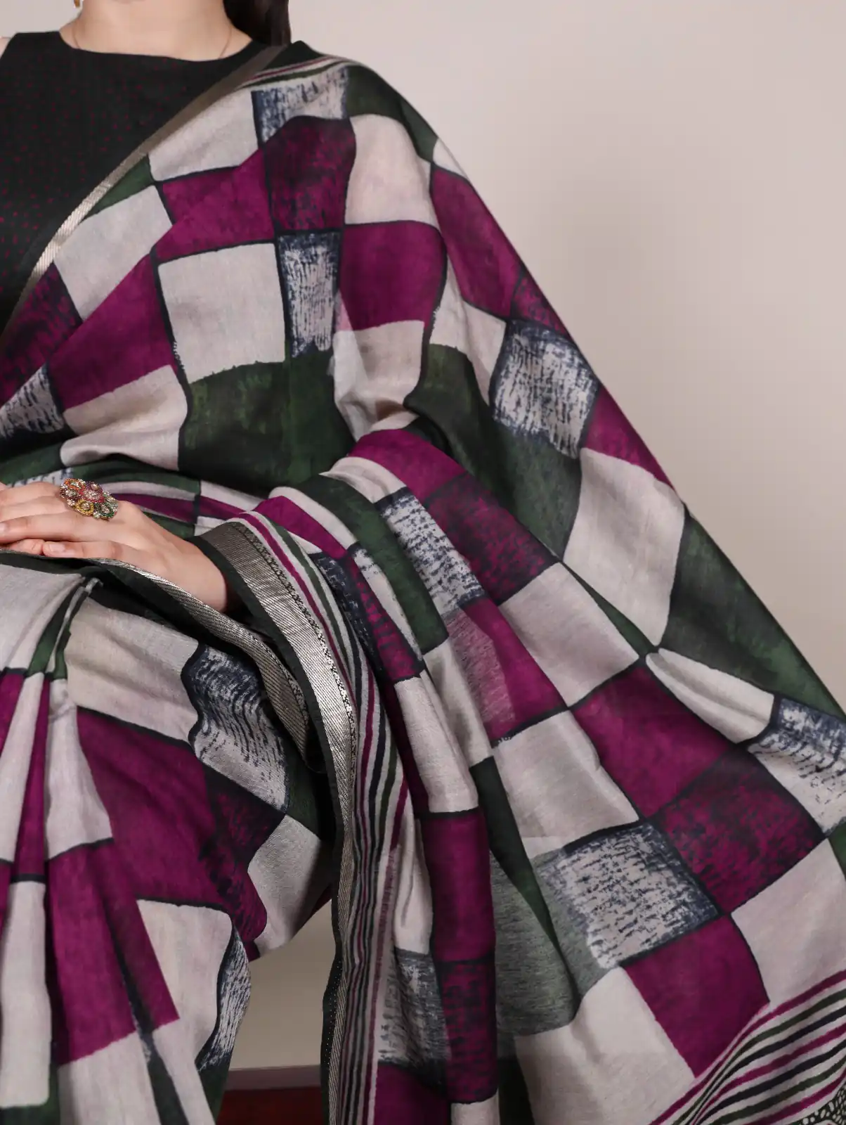 YNF 7045 Green Color Polyester Viscose Chanderi Printed Border Saree Casual, Wedding, Festive, Events . Expected Delivery  4-6 Working Days @1499/- only                                | Designer Sarees, Embroidered Sarees, Sarees, Bollywood Sarees, Creative Sarees, Ethnic Saree, Modern Digital sarees, Party Wear Sarees