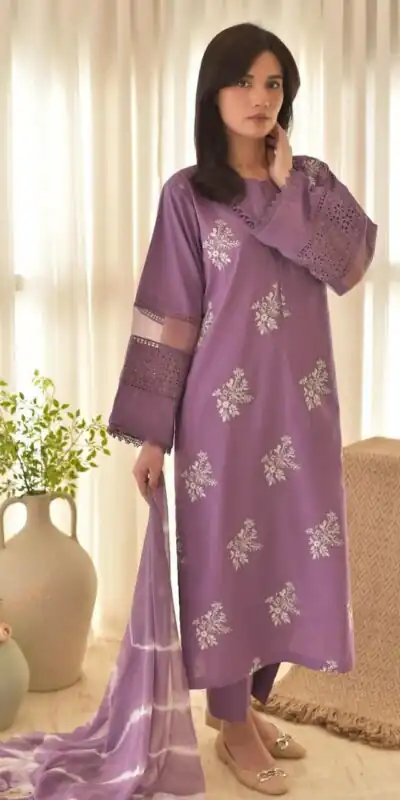 LG 1951 Lavender Color Roman Silk Embroidery Work Front Side Salwar Suit Casual, Wedding, Festive, Events . Expected Delivery  4-6 Working Days @1999/- only      | Casual Suits, Jump Suits, Salwar suit, Creative suits, Designer Suits, Palazzo Suits, Party Wear Suits, Patiala Suits, Straight Suits