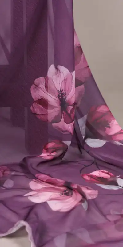 YNF 7038 Lavender Color Weightless Marbal Floral Printed Lace Saree Casual, Wedding, Festive, Events . Expected Delivery  4-6 Working Days @1549/- only                                                                                | Designer Sarees, Embroidered Sarees, Sarees, Bollywood Sarees, Creative Sarees, Ethnic Saree, Modern Digital sarees, Party Wear Sarees