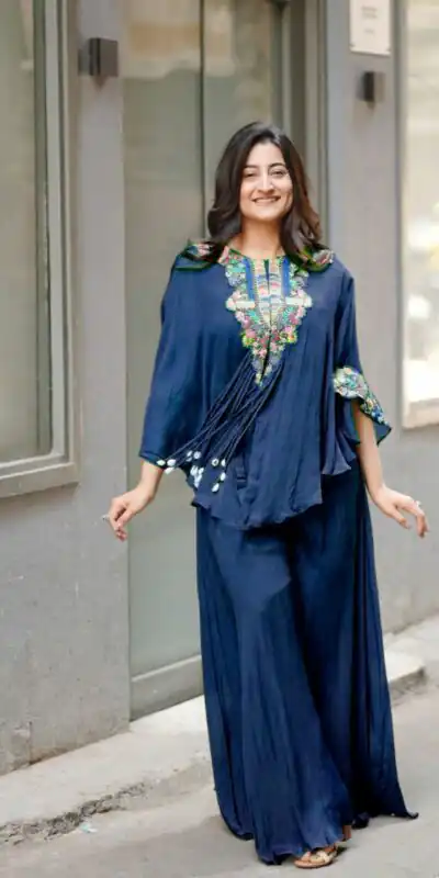 BE 349 Navy Blue Color Air Chinon Sequence Embroidered Work Salwar Suit Casual, Wedding, Festive, Events . Expected Delivery  4-6 Working Days @1999/- only      | Casual Suits, Jump Suits, Salwar suit, Creative suits, Designer Suits, Palazzo Suits, Party Wear Suits, Patiala Suits, Straight Suits