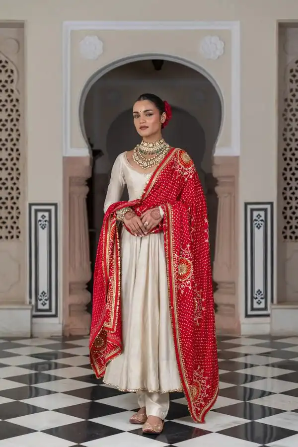LG 1970 Off White Color Chinon Lace On Border Latkan Dori Salwar Suit Casual, Wedding, Festive, Events . Expected Delivery  4-6 Working Days @1999/- only      | Casual Suits, Jump Suits, Salwar suit, Creative suits, Designer Suits, Palazzo Suits, Party Wear Suits, Patiala Suits, Straight Suits