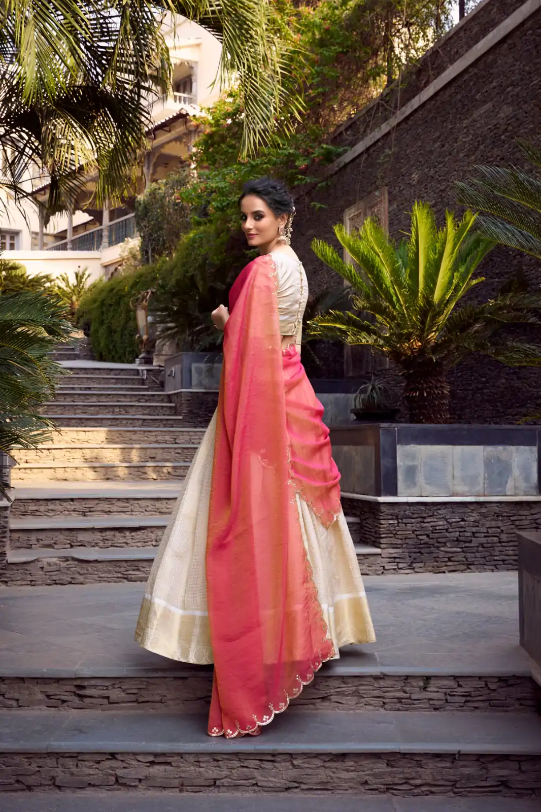 LNB 2011 Off White Color Jacquard Chex Zari Weaving Work Lehenga Choli Wedding, Party, Festive, Events Etc. Delivery 4-6 Working Days Rs 2099 | Lehenga, Bollywood Lehenga, Creative Lehenga, Designer Lehenga, Embroidered Lehenga, Party Wear Lehenga