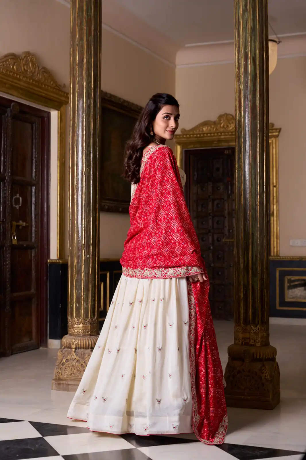 LNB 1436 Off White Dazzle at events in the Off White Vichitra Silk Sequins Lehenga Choli, crafted with sequins and tailored for comfort. Discover your style | Lehenga, Bollywood Lehenga, Creative Lehenga, Designer Lehenga, Embroidered Lehenga, Party Wear Lehenga