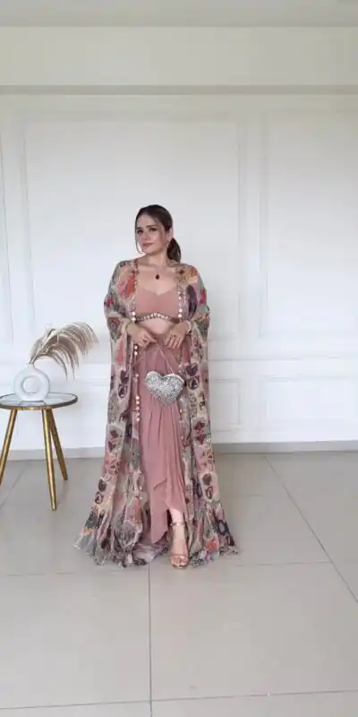 BE 134 Onion Color Fiona Silk With Coin Lace Printed Work Salwar Suit Casual, Wedding, Festive, Events . Expected Delivery  4-6 Working Days @2049/- only      | Casual Suits, Jump Suits, Salwar suit, Creative suits, Designer Suits, Palazzo Suits, Party Wear Suits, Patiala Suits, Straight Suits