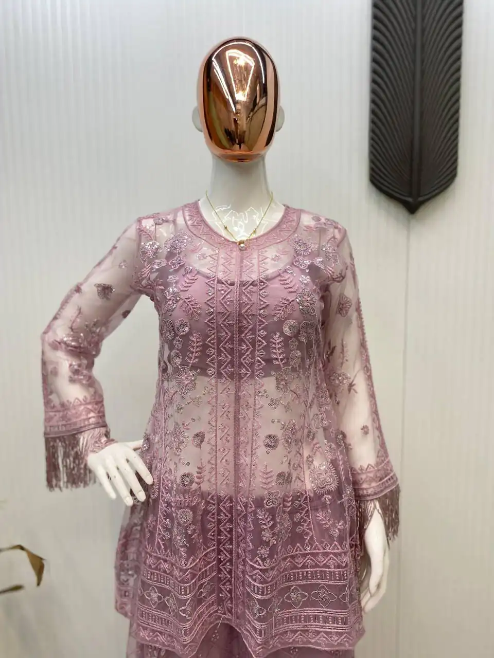 LG 1943 Pink Color Butterfly Net Sequence Embroidery Work Salwar Suit Casual, Wedding, Festive, Events . Expected Delivery  4-6 Working Days @1999/- only      | Casual Suits, Jump Suits, Salwar suit, Creative suits, Designer Suits, Palazzo Suits, Party Wear Suits, Patiala Suits, Straight Suits
