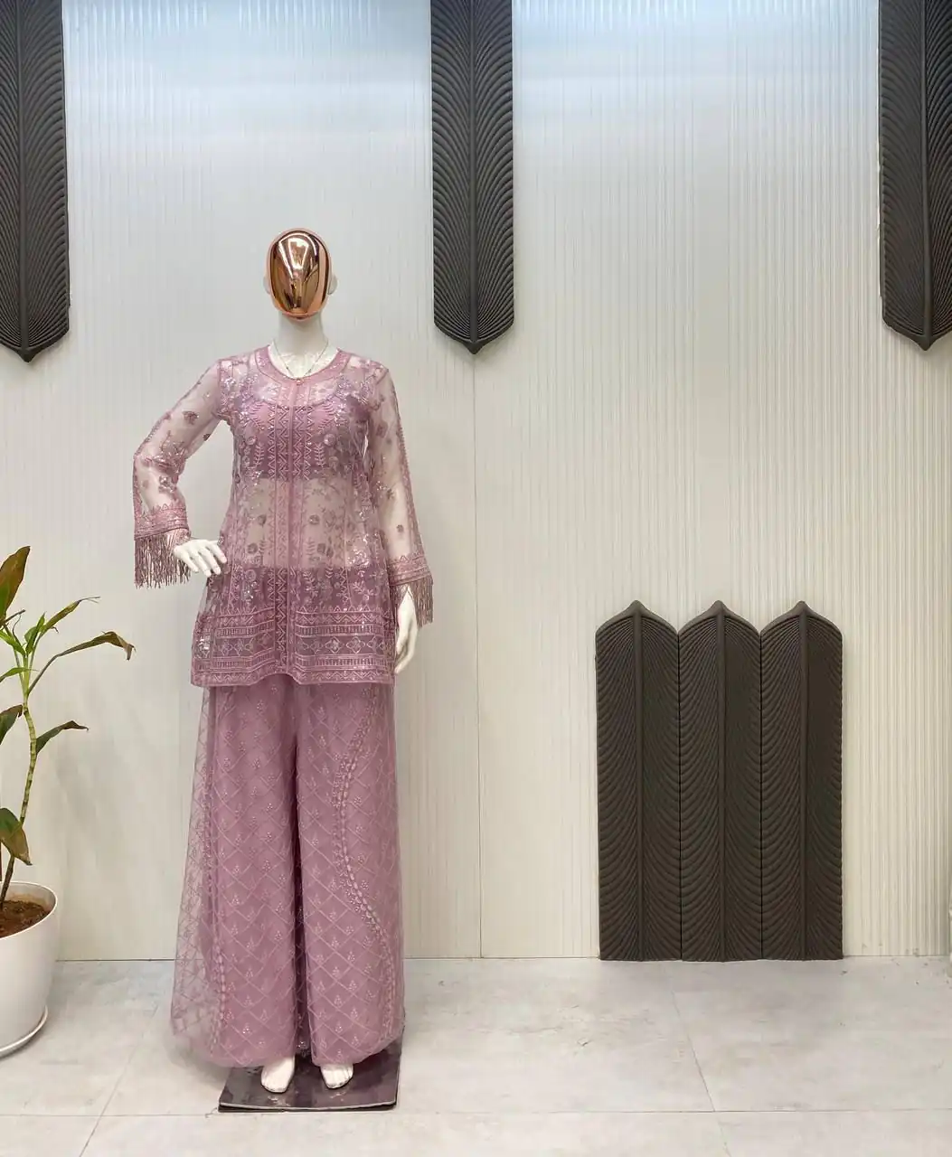 LG 1943 Pink Color Butterfly Net Sequence Embroidery Work Salwar Suit Casual, Wedding, Festive, Events . Expected Delivery  4-6 Working Days @1999/- only      | Casual Suits, Jump Suits, Salwar suit, Creative suits, Designer Suits, Palazzo Suits, Party Wear Suits, Patiala Suits, Straight Suits