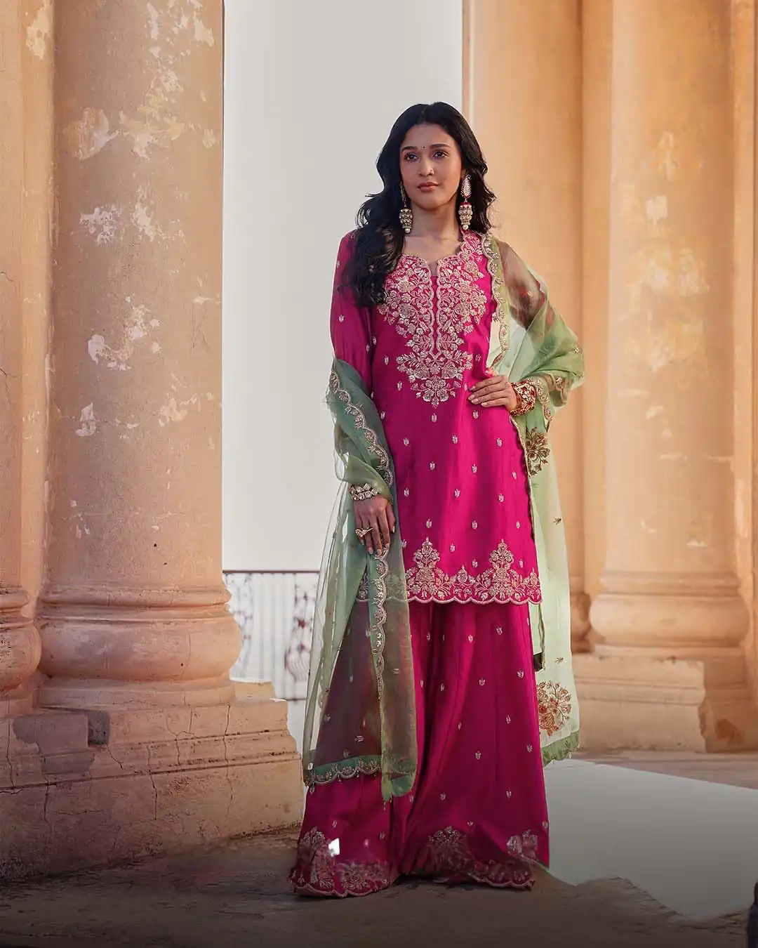 LG 1988 Pink Color Chinon Sequence Embroidery Work Salwar Suit Casual, Wedding, Festive, Events . Expected Delivery  4-6 Working Days @2149/- only      | Casual Suits, Jump Suits, Salwar suit, Creative suits, Designer Suits, Palazzo Suits, Party Wear Suits, Patiala Suits, Straight Suits