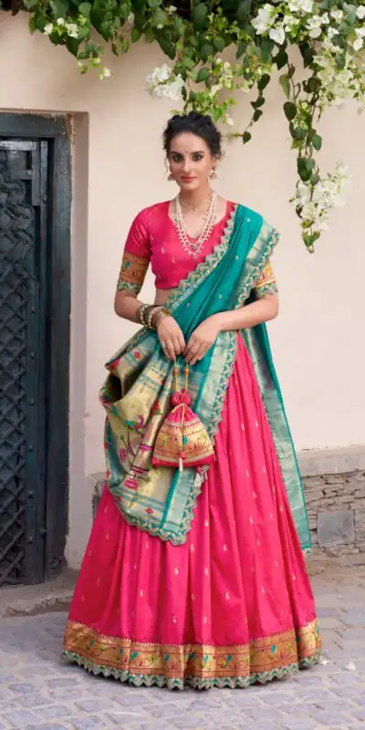 LNB 2014 Pink Color Jacquard Silk Zari Work Sequins Thread Embroidery Lehenga Choli Wedding, Party, Festive, Events Etc. Delivery 4-6 Working Days Rs 3749 | Lehenga, Bollywood Lehenga, Creative Lehenga, Designer Lehenga, Embroidered Lehenga, Party Wear Lehenga