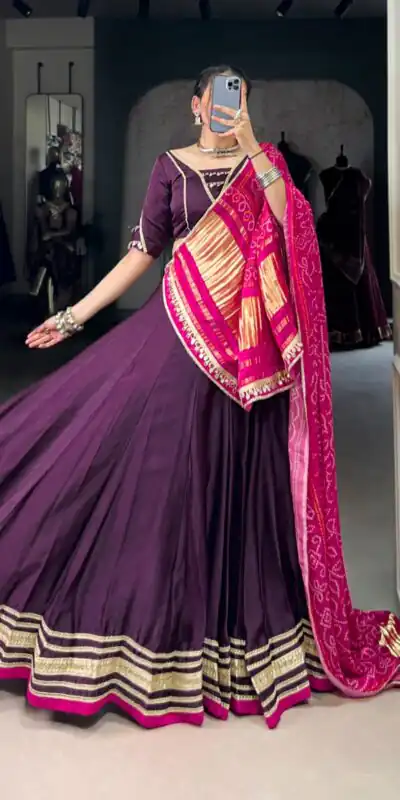 LNB 1657 Purple Color Silk Georgette Original Mirror Lace Touch Up Lehenga Choli Wedding, Party, Festive, Events Etc. Delivery 4-6 Working Days Rs 4299 | Lehenga, Bollywood Lehenga, Creative Lehenga, Designer Lehenga, Embroidered Lehenga, Party Wear Lehenga