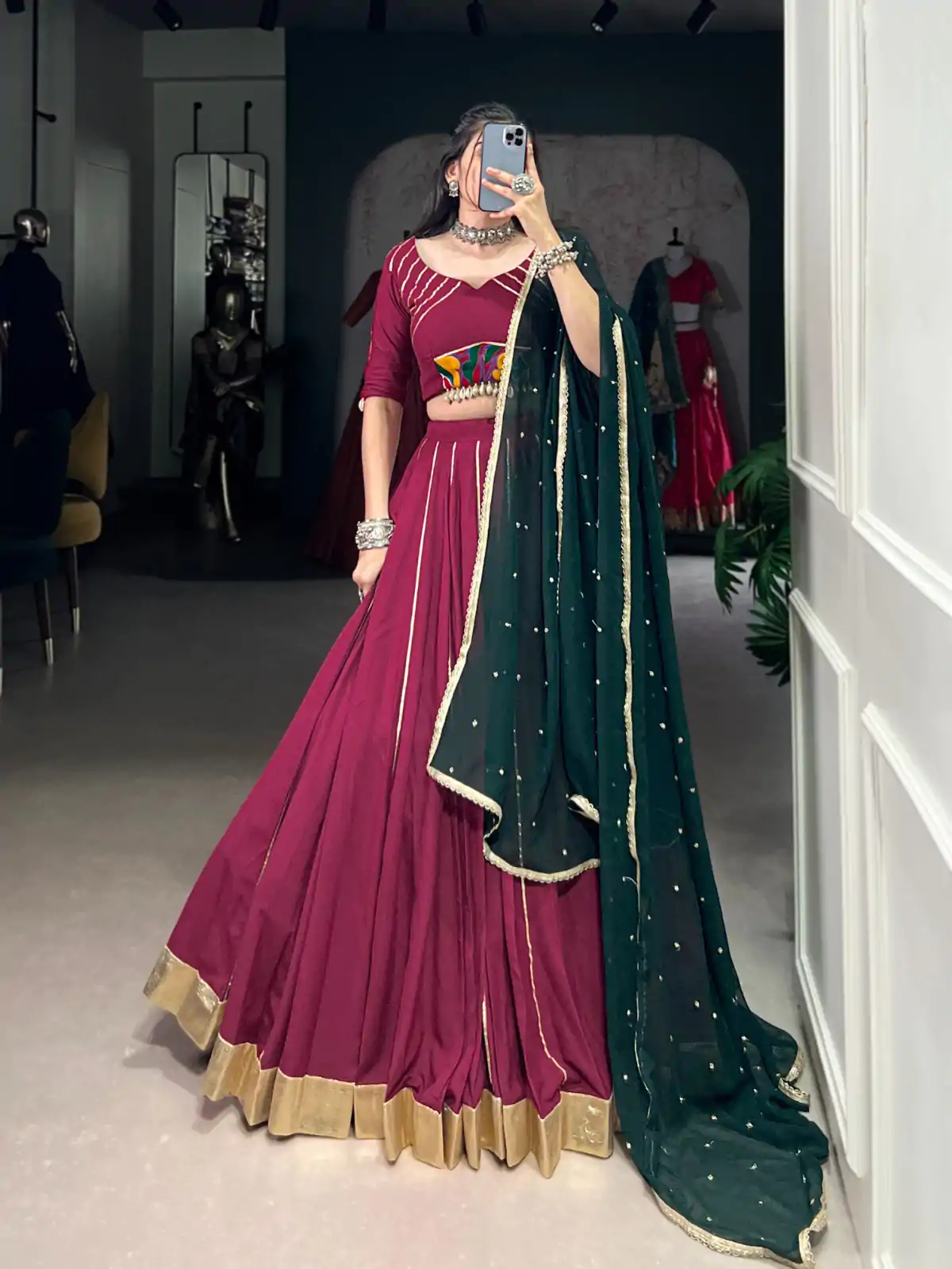 LNB 1655 Purple Color Pure Rayon Embossed Design Gotta Patti Lace Lehenga Choli Wedding, Party, Festive, Events Etc. Delivery 4-6 Working Days Rs 2799 | Lehenga, Bollywood Lehenga, Creative Lehenga, Designer Lehenga, Embroidered Lehenga, Party Wear Lehenga