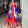 YNF5302  Red Color Jacquard Silk Paithani Zari Designer Gown Casual, Wedding, Festive, Events, Designer Party Wear,  Expected Delivery 4-6 Working Days @2549 | Gowns, Bollywood Gowns, Creative Gowns, Designer Gowns, Embroidered Gowns, Party Wear Gowns