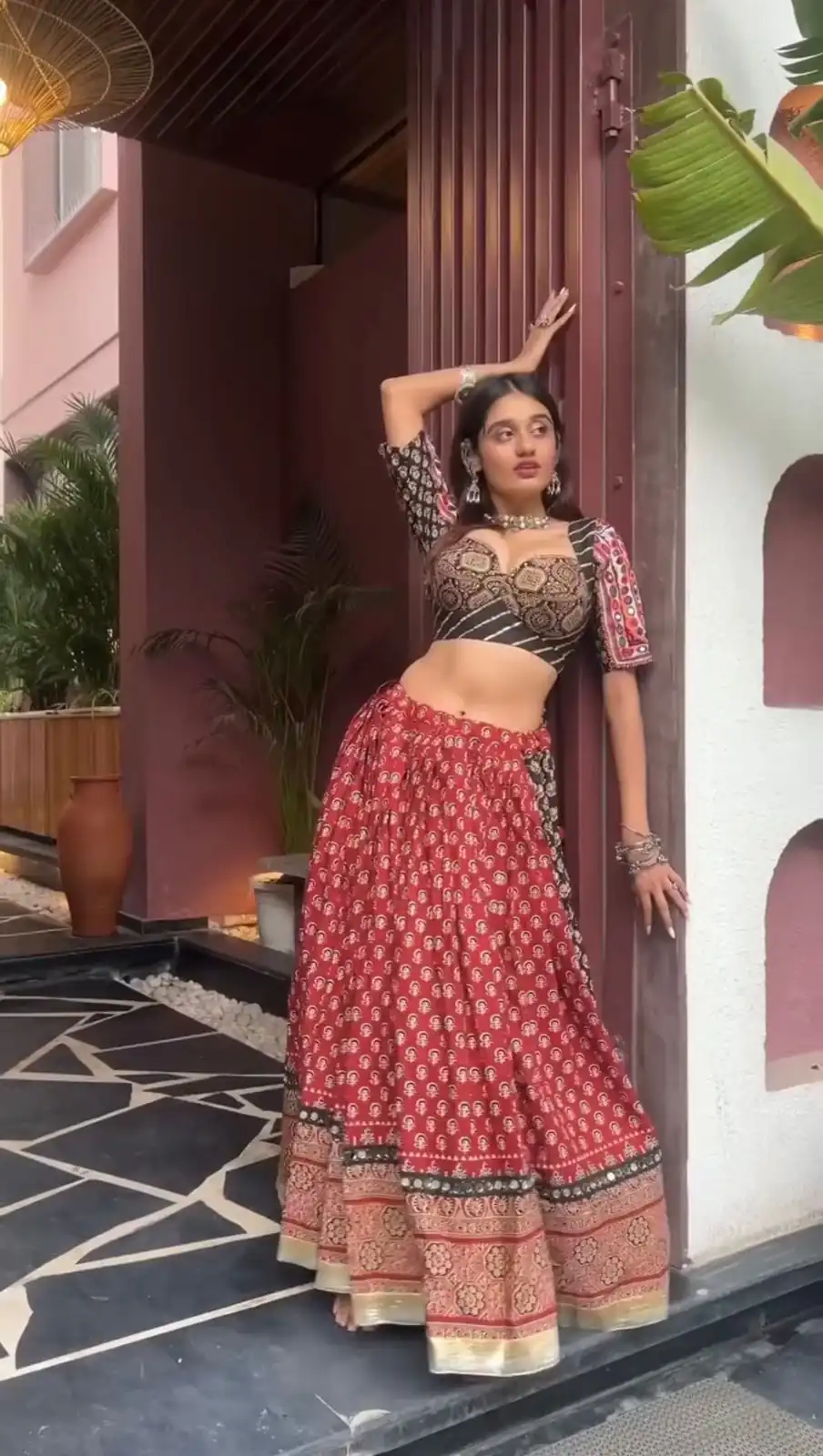 LG 642 Red Color Printed Rayon Real Mirror Work Lehenga Choli Wedding, Party, Festive, Events Etc. Delivery 4-6 Working Days Rs 2049 | Lehenga, Bollywood Lehenga, Creative Lehenga, Designer Lehenga, Embroidered Lehenga, Party Wear Lehenga