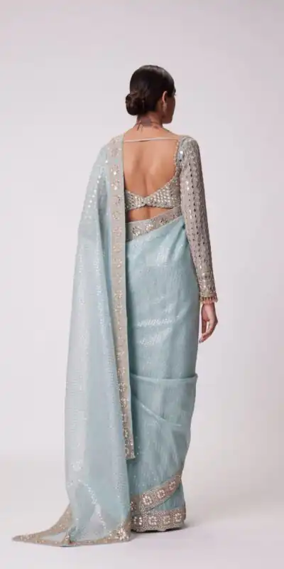 DF 3431 Sky Blue Color Faux Georgette Heavy 5mm Sequence Work Saree Casual, Wedding, Festive, Events . Expected Delivery  4-6 Working Days @1759/- only                                                                                | Designer Sarees, Embroidered Sarees, Sarees, Bollywood Sarees, Creative Sarees, Ethnic Saree, Modern Digital sarees, Party Wear Sarees