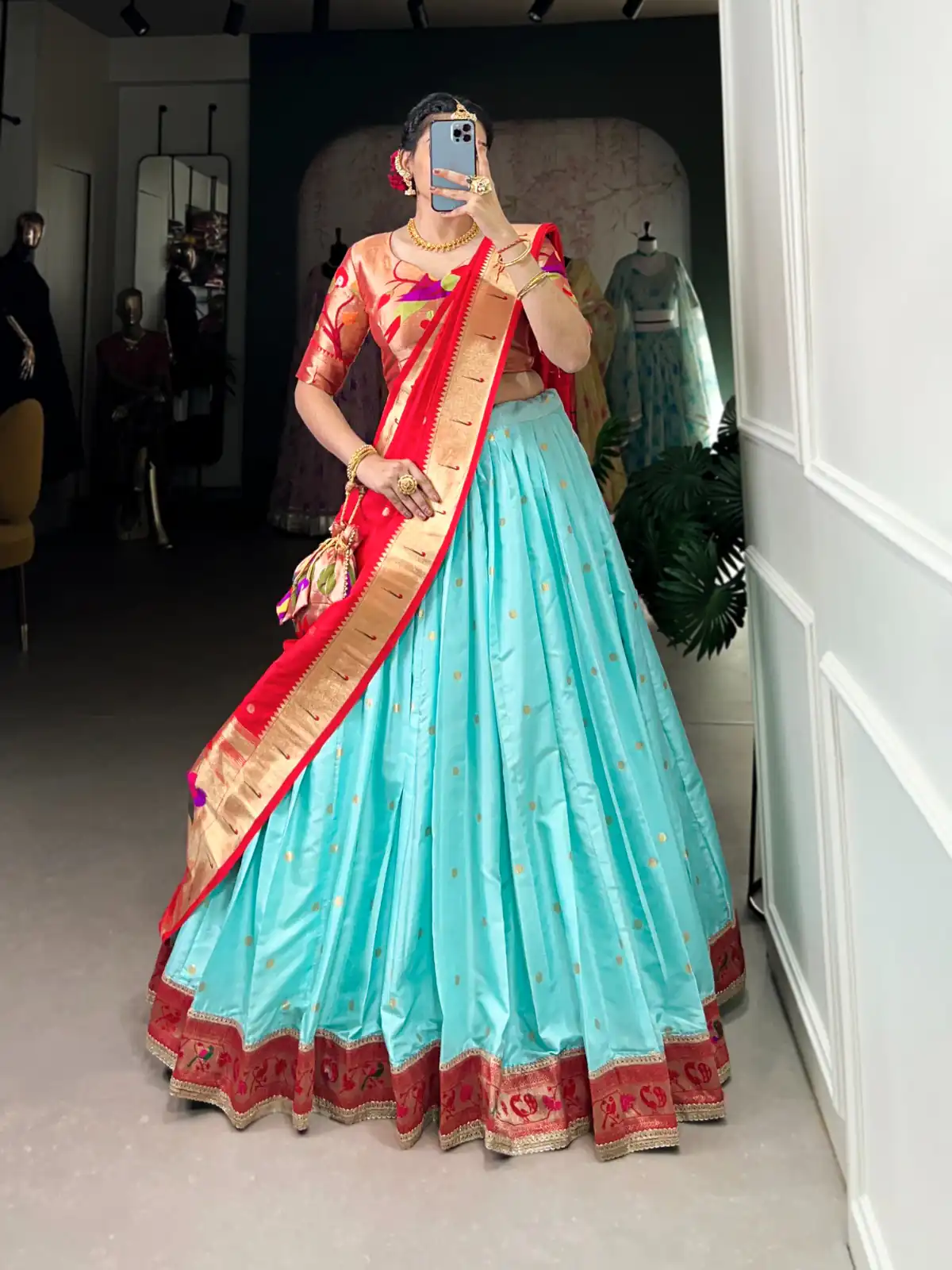 LNB 2006 Sky Blue Color Jacquard Silk Weaving Zari Work Lace Touch Up Lehenga Choli Wedding, Party, Festive, Events Etc. Delivery 4-6 Working Days Rs 3499 | Lehenga, Bollywood Lehenga, Creative Lehenga, Designer Lehenga, Embroidered Lehenga, Party Wear Lehenga