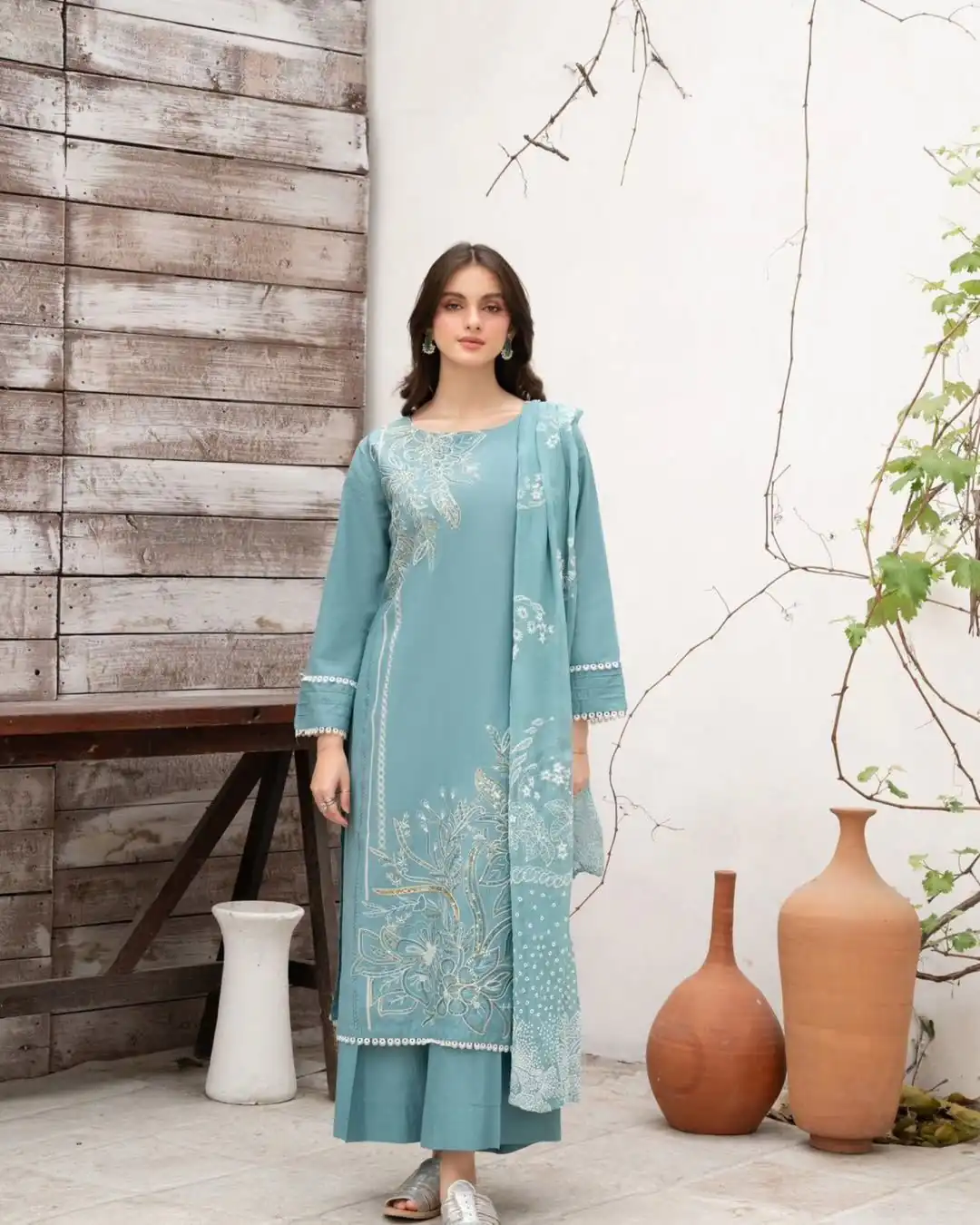LG 1987 Sky Blue Color Roman Silk Sequence Embroidery Work Salwar Suit Casual, Wedding, Festive, Events . Expected Delivery  4-6 Working Days @1949/- only      | Casual Suits, Jump Suits, Salwar suit, Creative suits, Designer Suits, Palazzo Suits, Party Wear Suits, Patiala Suits, Straight Suits