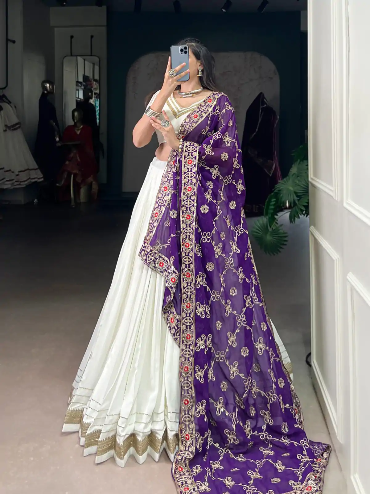 LNB 1665 White Color Pure Rayon Zari Weaving Work With Lace Touch Up Lehenga Choli Wedding, Party, Festive, Events Etc. Delivery 4-6 Working Days Rs 3399 | Lehenga, Bollywood Lehenga, Creative Lehenga, Designer Lehenga, Embroidered Lehenga, Party Wear Lehenga