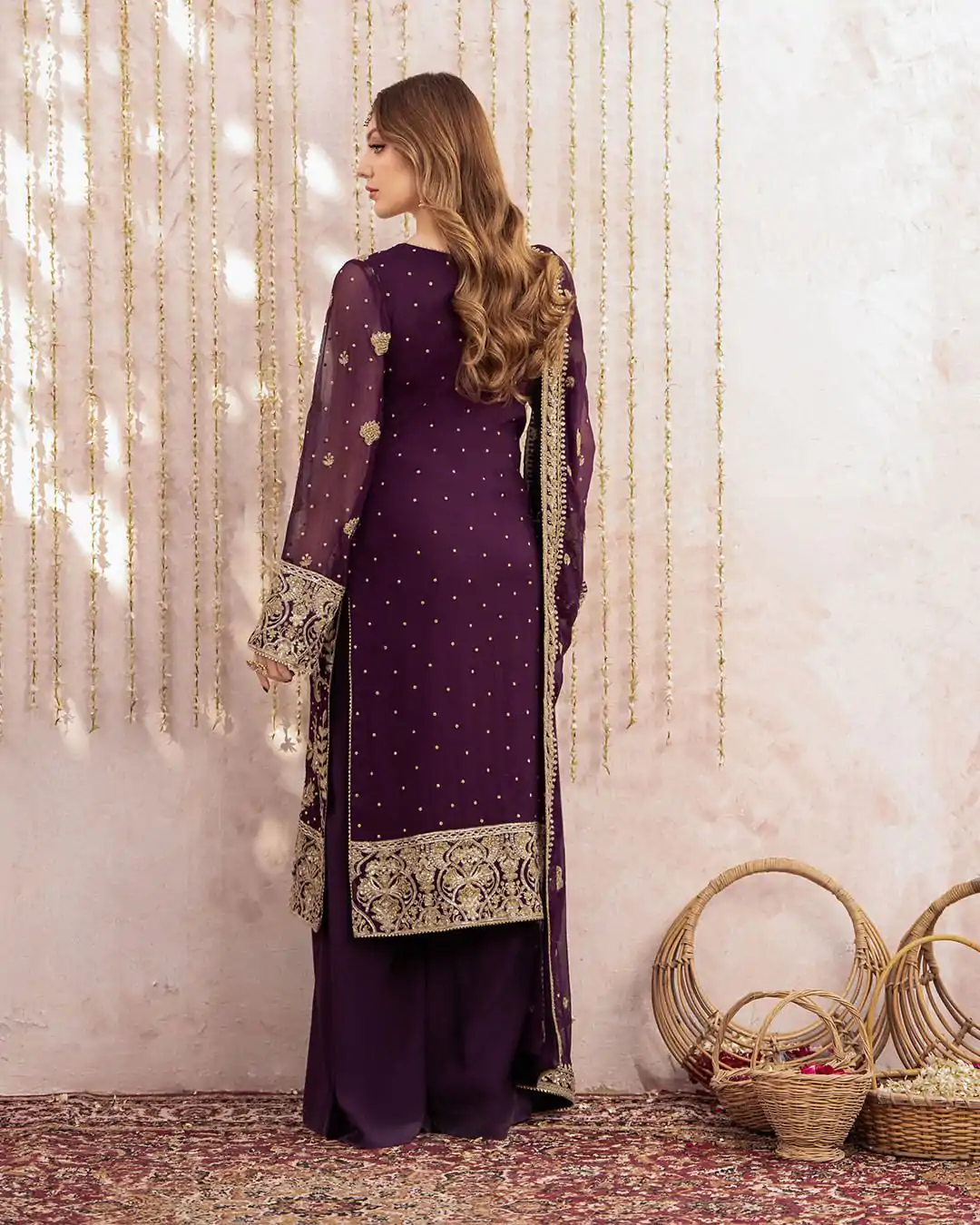 LG 1986 Wine Color Georgette Sequence Embroidery Work Salwar Suit Casual, Wedding, Festive, Events . Expected Delivery  4-6 Working Days @2049/- only      | Casual Suits, Jump Suits, Salwar suit, Creative suits, Designer Suits, Palazzo Suits, Party Wear Suits, Patiala Suits, Straight Suits
