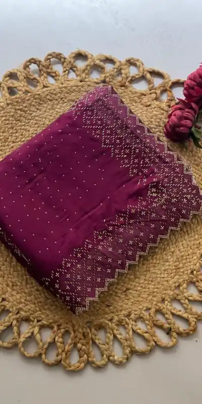 DF 3467 Wine Color Jimmy Choo Full Zarkhan Diamond Work Saree Casual, Wedding, Festive, Events . Expected Delivery 4-6 Working Days @2099/- only | Designer Sarees, Embroidered Sarees, Sarees, Bollywood Sarees, Creative Sarees, Ethnic Saree, Modern Digital sarees, Party Wear Sarees
