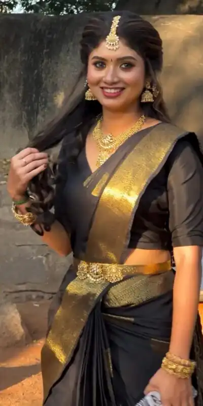 KP 5095 Butti Black Color Jacquard With Designer Work All Over Saree . Exclusive Offer ₹1344. Delivery 4-6 Working Days. Shop now. | Designer Sarees, Embroidered Sarees, Sarees, Bollywood Sarees, Creative Sarees, Ethnic Saree, Modern Digital sarees, Party Wear Sarees