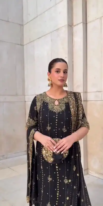 RTC 5923 Black Color Faux Georgette With Sequence Lace Work Salwar Suit Get it for ₹2049. Delivery 4-6 Working Days. Shop now. | Casual Suits, Jump Suits, Tops & Bottoms, Track Suits, Salwar suit, Creative suits, Designer Suits, Palazzo Suits, Party Wear Suits, Patiala Suits, Straight Suits, Trendy Wear