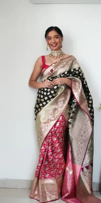 SC 239 Pink Georgette With Lace Work & Lace Border Saree . Wedding, Party, Festive, Events, Exclusive Offer ₹1599. Delivery 4-6 Working Days. Shop now. | Designer Sarees, Embroidered Sarees, Sarees, Bollywood Sarees, Creative Sarees, Ethnic Saree, Modern Digital sarees, Party Wear Sarees