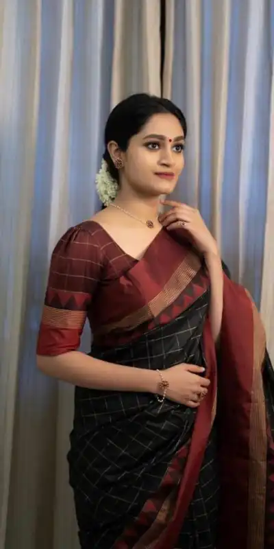 KP 5077 Black Soft Lichi Silk Designer Work Saree in .Wedding, Party, Festive, Events, Available at ₹1449 only. Delivery 4-6 Working Days. Shop now. | Designer Sarees, Embroidered Sarees, Sarees, Bollywood Sarees, Creative Sarees, Ethnic Saree, Modern Digital sarees, Party Wear Sarees