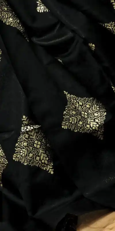 KP 1066 Black Soft Lichi Silk with Lace Border & Lace Work Saree . Special Price ₹1299. Delivery 4-6 Working Days. Shop now. | Designer Sarees, Embroidered Sarees, Sarees, Bollywood Sarees, Creative Sarees, Ethnic Saree, Modern Digital sarees, Party Wear Sarees