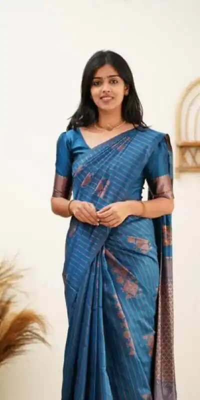 KP 5011 Blue in Collor Soft Lichi Silk Lace Work & Lace Border Saree . Get it for ₹1299. Delivery 4-6 Working Days. Shop now. | Designer Sarees, Embroidered Sarees, Sarees, Bollywood Sarees, Creative Sarees, Ethnic Saree, Modern Digital sarees, Party Wear Sarees