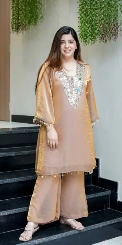 LG 1999 Gold Fendy With Mirror Work & Embroidery Work Salwar Suit able Price ₹1799 Afford. Delivery 4-6 Working Days. Shop now. | Casual Suits, Jump Suits, Tops & Bottoms, Track Suits, Salwar suit, Creative suits, Designer Suits, Palazzo Suits, Party Wear Suits, Patiala Suits, Straight Suits, Trendy Wear