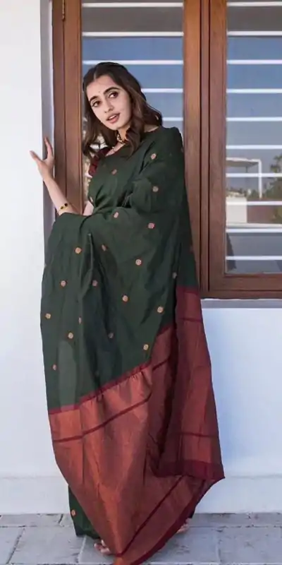 KP 5000 Green Soft Lichi Silk Saree with Designer Work. Wedding, Party, Festive, Events, Now at just ₹1249. Delivery 4-6 Working Days. Shop now. | Designer Sarees, Embroidered Sarees, Sarees, Bollywood Sarees, Creative Sarees, Ethnic Saree, Modern Digital sarees, Party Wear Sarees