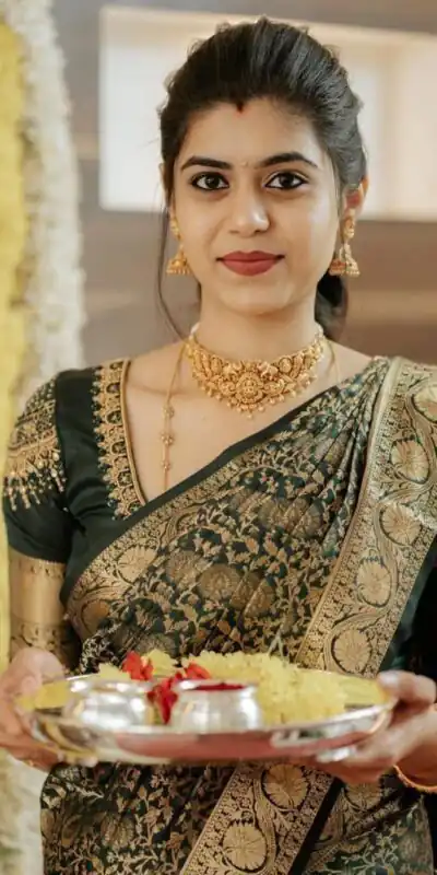 KP 5032 Green with Lace Work & Lace Border Soft Lichi Silk Saree . Now at just ₹1399. Delivery 4-6 Working Days. Shop now. | Designer Sarees, Embroidered Sarees, Sarees, Bollywood Sarees, Creative Sarees, Ethnic Saree, Modern Digital sarees, Party Wear Sarees