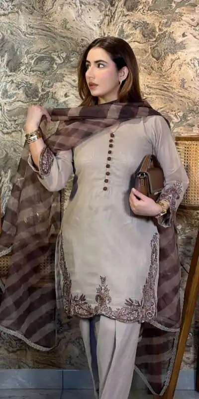 ZSR 3127 Grey in Fox Georgette With Embroidery Thread Work With Full Sleeve Embroidery Work Salwar Suit . Exclusive Offer ₹1999. | Casual Suits, Jump Suits, Tops & Bottoms, Track Suits, Salwar suit, Creative suits, Designer Suits, Palazzo Suits, Party Wear Suits, Patiala Suits, Straight Suits, Trendy Wear