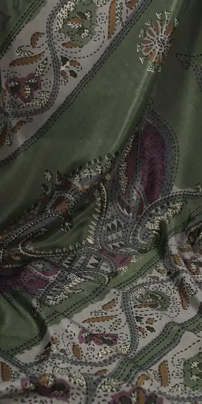 YNF 7056 Mahendi Crepe Printed with Designer Saree Work. Wedding, Party, Festive, Events, Get it for ₹1499. Delivery 4-6 Working Days. Shop now. | Designer Sarees, Embroidered Sarees, Sarees, Bollywood Sarees, Creative Sarees, Ethnic Saree, Modern Digital sarees, Party Wear Sarees