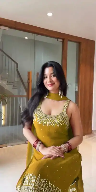 KD 1531 Mustaed Faux Georgette Lace Work Salwar Suit in . Wedding, Party, Festive, Events, Grab it for ₹2399. Delivery 4-6 Working Days. Shop now. | Casual Suits, Jump Suits, Tops & Bottoms, Track Suits, Salwar suit, Creative suits, Designer Suits, Palazzo Suits, Party Wear Suits, Patiala Suits, Straight Suits, Trendy Wear