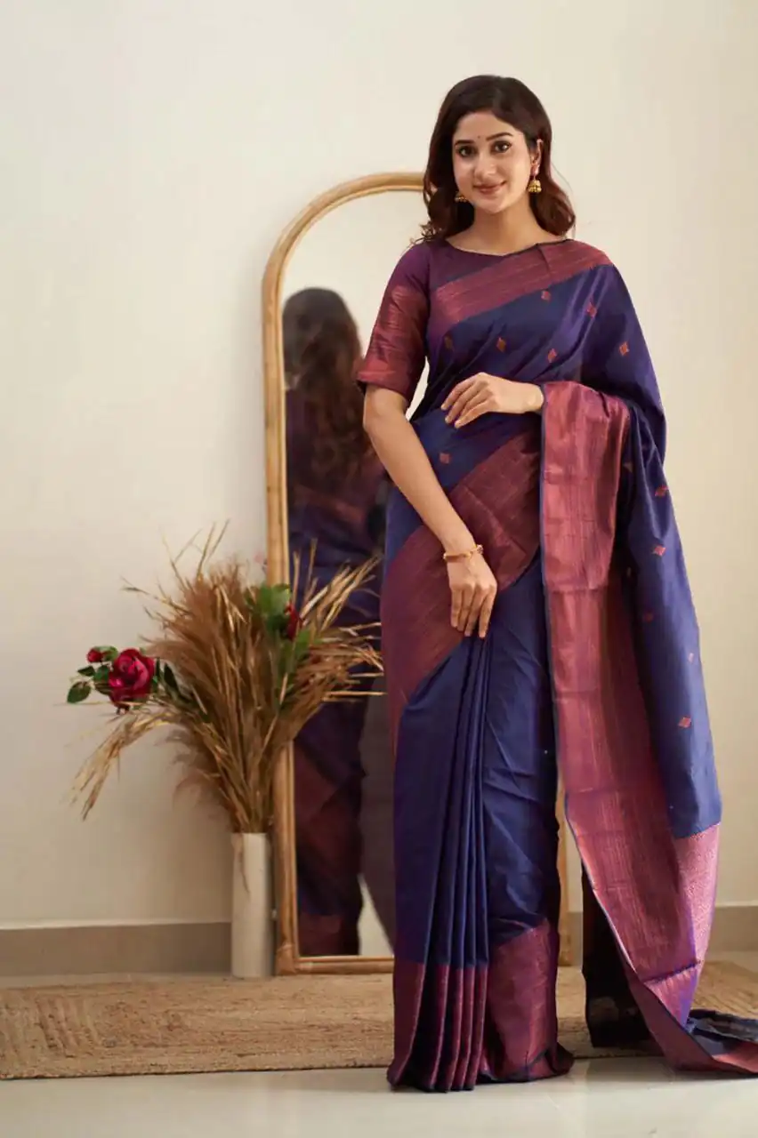 KP 5088 Navy Blue Soft Lichi Silk Cloth Saree With Lace Border & Lace Work. Best Price ₹1349. Delivery 4-6 Working Days. Shop now. | Designer Sarees, Embroidered Sarees, Sarees, Bollywood Sarees, Creative Sarees, Ethnic Saree, Modern Digital sarees, Party Wear Sarees