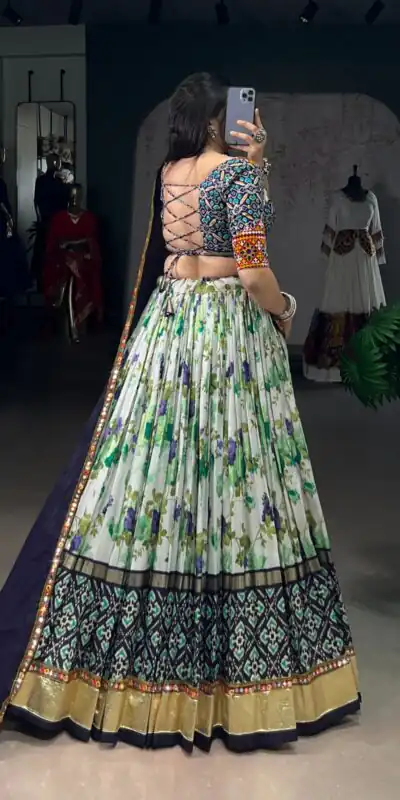 LNB 1744 Navy Blue Tasar Silk Lehenga Choli Perfect for Wedding, Party, Bridal Wear, Ethnic Day, Holi . Exclusive Offer ₹2999. Delivery 4-6 Working Days. | Lehenga, Bollywood Lehenga, Creative Lehenga, Designer Lehenga, Embroidered Lehenga, Party Wear Lehenga