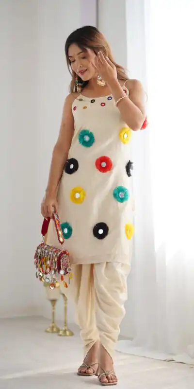 ZSR 3139 Off White Khadi Cotton Dhoti Suit Perfect for Wedding, Party, Eid, Housewarming, Reception –. Festive Deal ₹1999. Delivery 4-6 Working D | Casual Suits, Jump Suits, Salwar suit, Creative suits, Designer Suits, Palazzo Suits, Party Wear Suits, Patiala Suits, Straight Suits