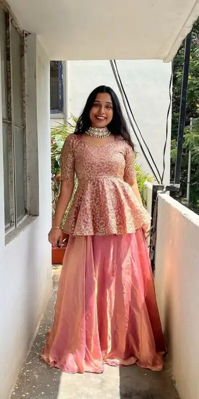 ZSR 3136 Peach Color Crunchy Silk Embroidery Work Salwar Suit in . Get it for ₹2149. Delivery 4-6 Working Days. Shop now. | Casual Suits, Jump Suits, Salwar suit, Creative suits, Designer Suits, Palazzo Suits, Party Wear Suits, Patiala Suits, Straight Suits