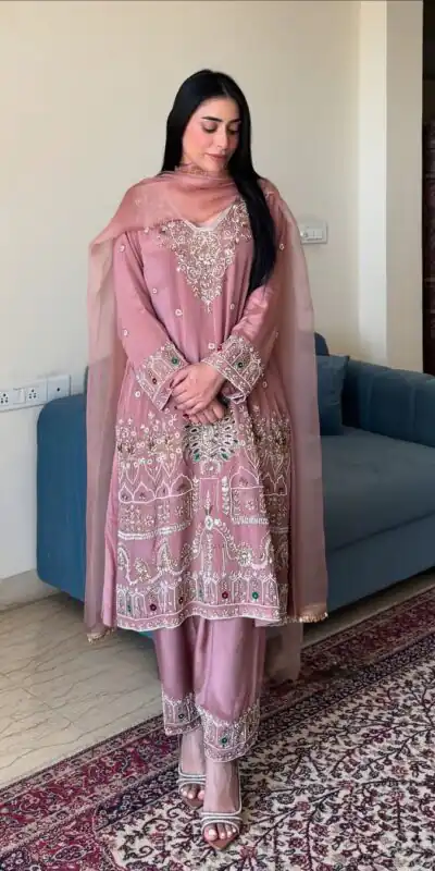 LG 2017 Peach in French Crape Lace Work & Embroidery Work Salwar Suit. Grab it for ₹1999. Delivery 4-6 Working Days. Shop now. | Jump Suits, Salwar suit, Casual Suits, Creative suits, Designer Suits, Palazzo Suits, Party Wear Suits, Patiala Suits, Straight Suits