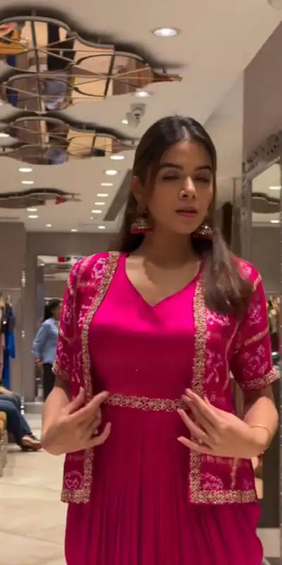 LG 2011 Pink Printed Chinon Dhoti Suit Perfect for Wedding, Party, Family Gatherings, Lohri, Durga Puja . Get it for ₹1799. Delivery 4-6 Working Days | Jump Suits, Salwar suit, Casual Suits, Creative suits, Designer Suits, Palazzo Suits, Party Wear Suits, Patiala Suits, Straight Suits